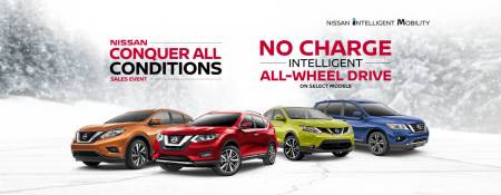 Nissan Canada has No Charge AWD Upgrade in January 2018!