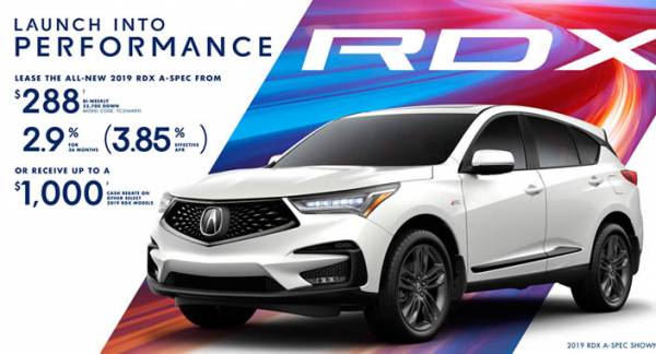 Hamilton Acura - 2022 Acura RDX $288 bi-weekly with $5,700 cash down. 2.9% for 36 months