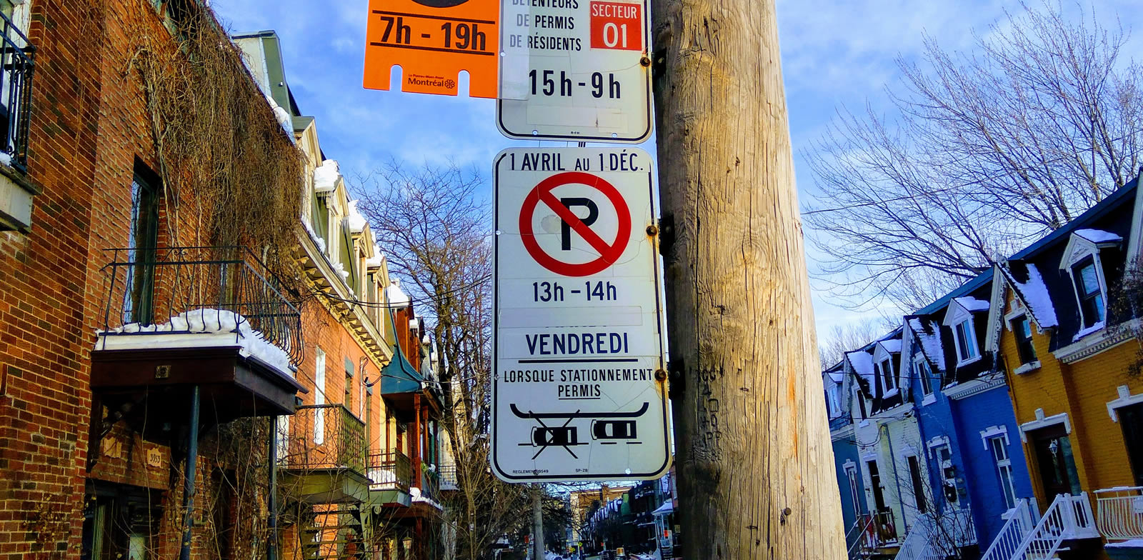 street parking montreal understanding signs