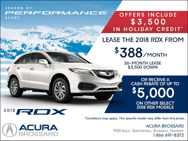 Best 2017 Holiday Car Deals in Montreal - Acura Brossard