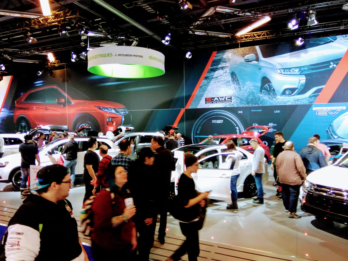 2018 Montreal Auto Show - Mitsubishi Canada