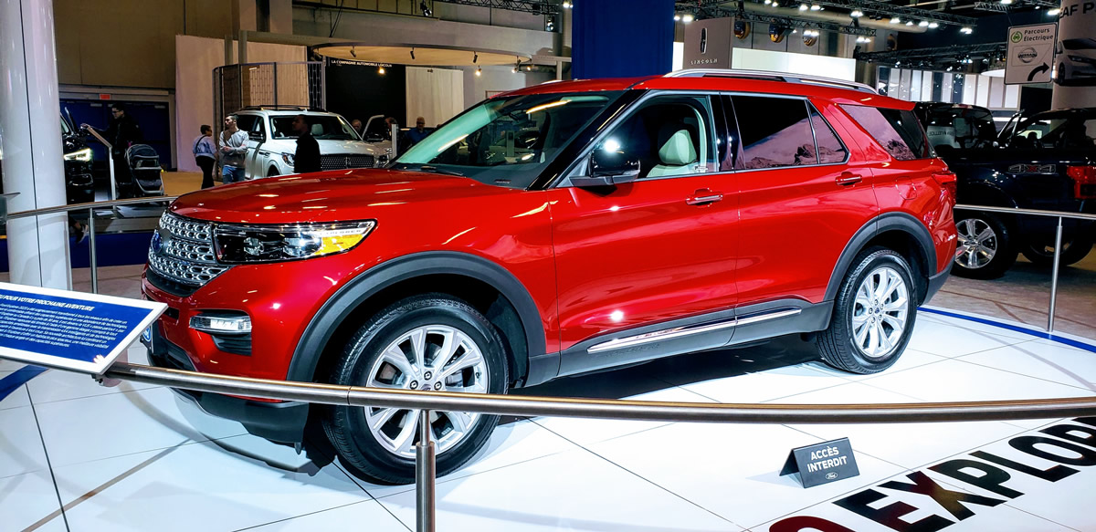 The 2019 Montreal Auto Show: 2020 Ford Explorer