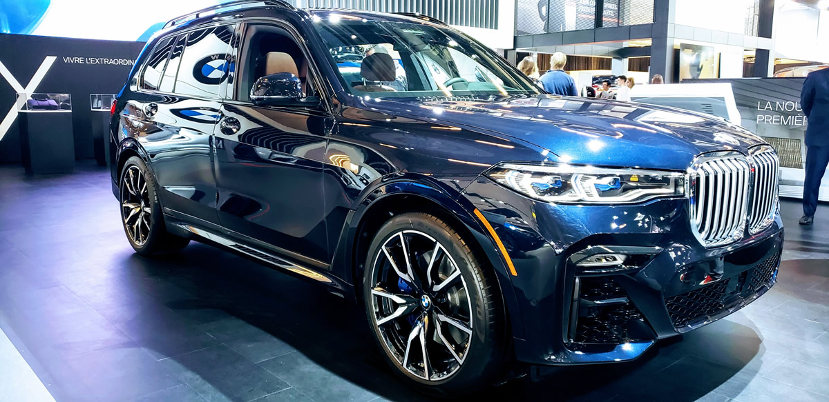 The 2019 Montreal Auto Show: BMW X7