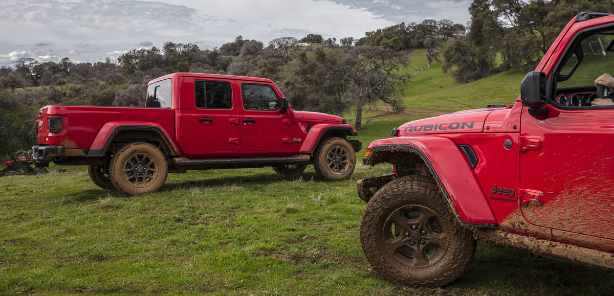 The all-new 2020 Jeep Gladiator: Field Photo