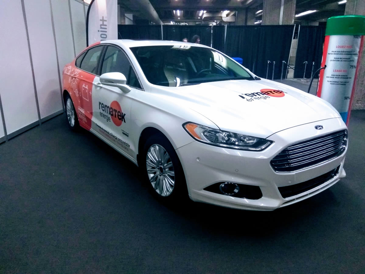 The 2018 Montreal Electric Vehicle Show is On!: Ford Fusion Electric