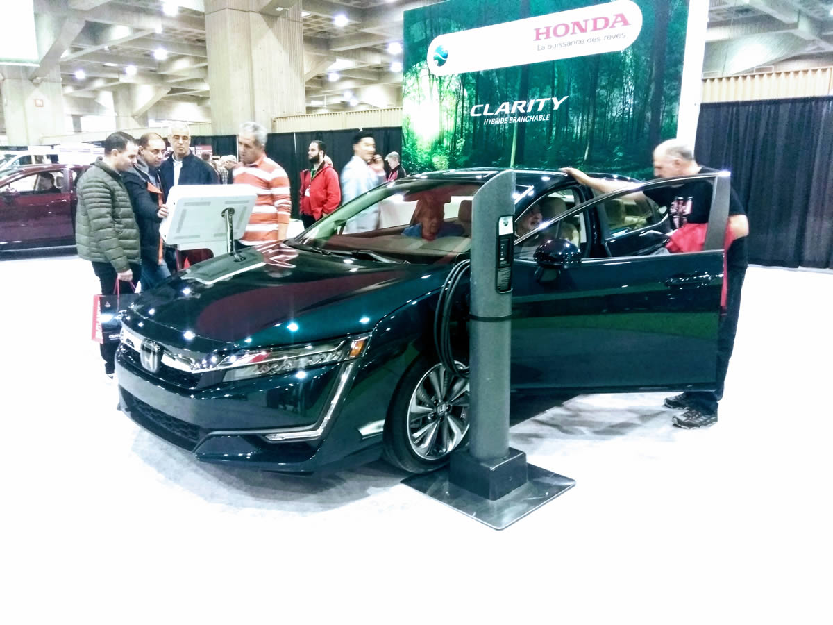 The 2018 Montreal Electric Vehicle Show is On!: Honda Clarity