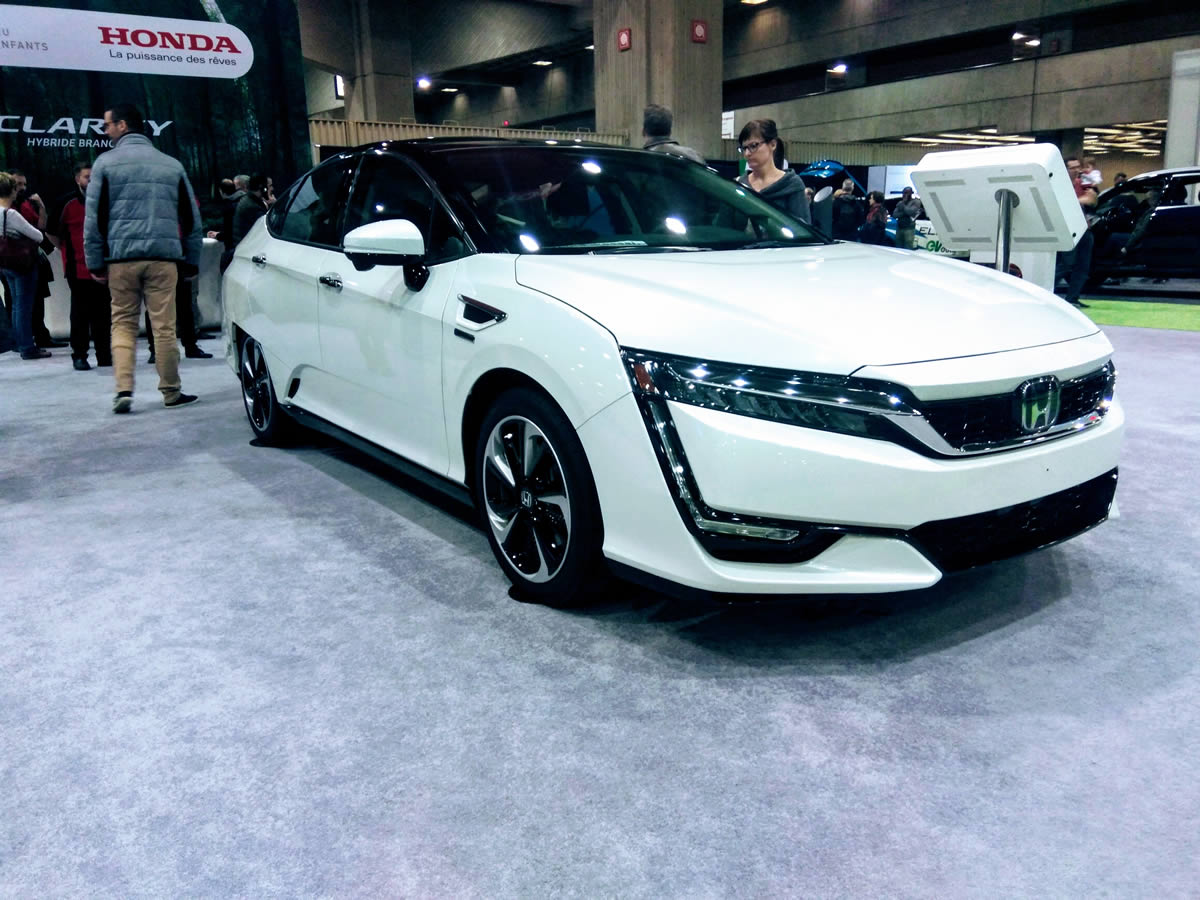 The 2018 Montreal Electric Vehicle Show is On!: Honda Clarity 2