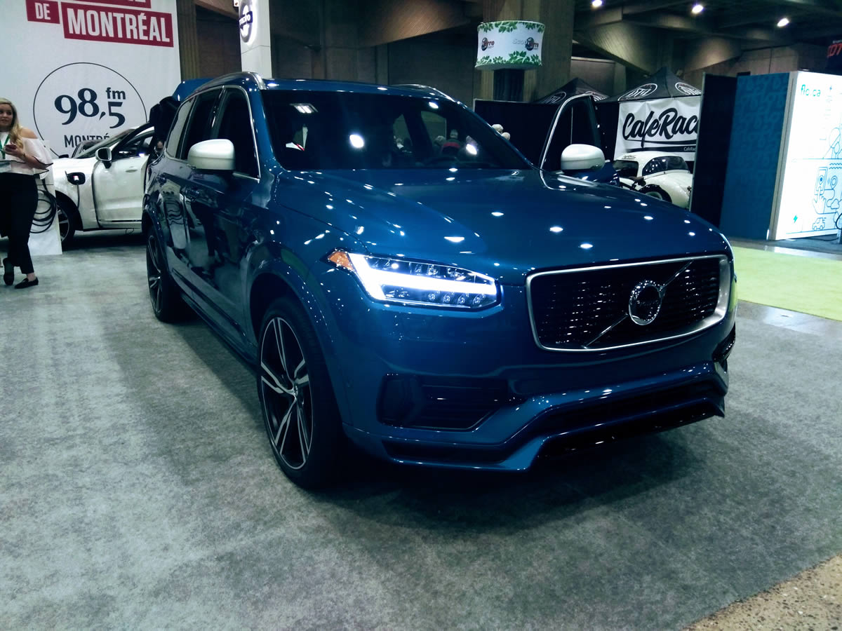 The 2018 Montreal Electric Vehicle Show is On!: Volvo XC 90 Hybrid