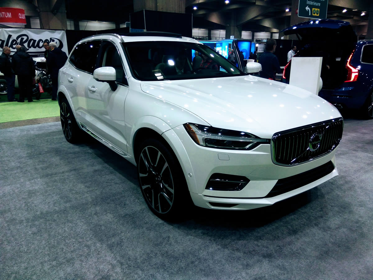 The 2018 Montreal Electric Vehicle Show is On!: Volvo XC 60 Hybrid