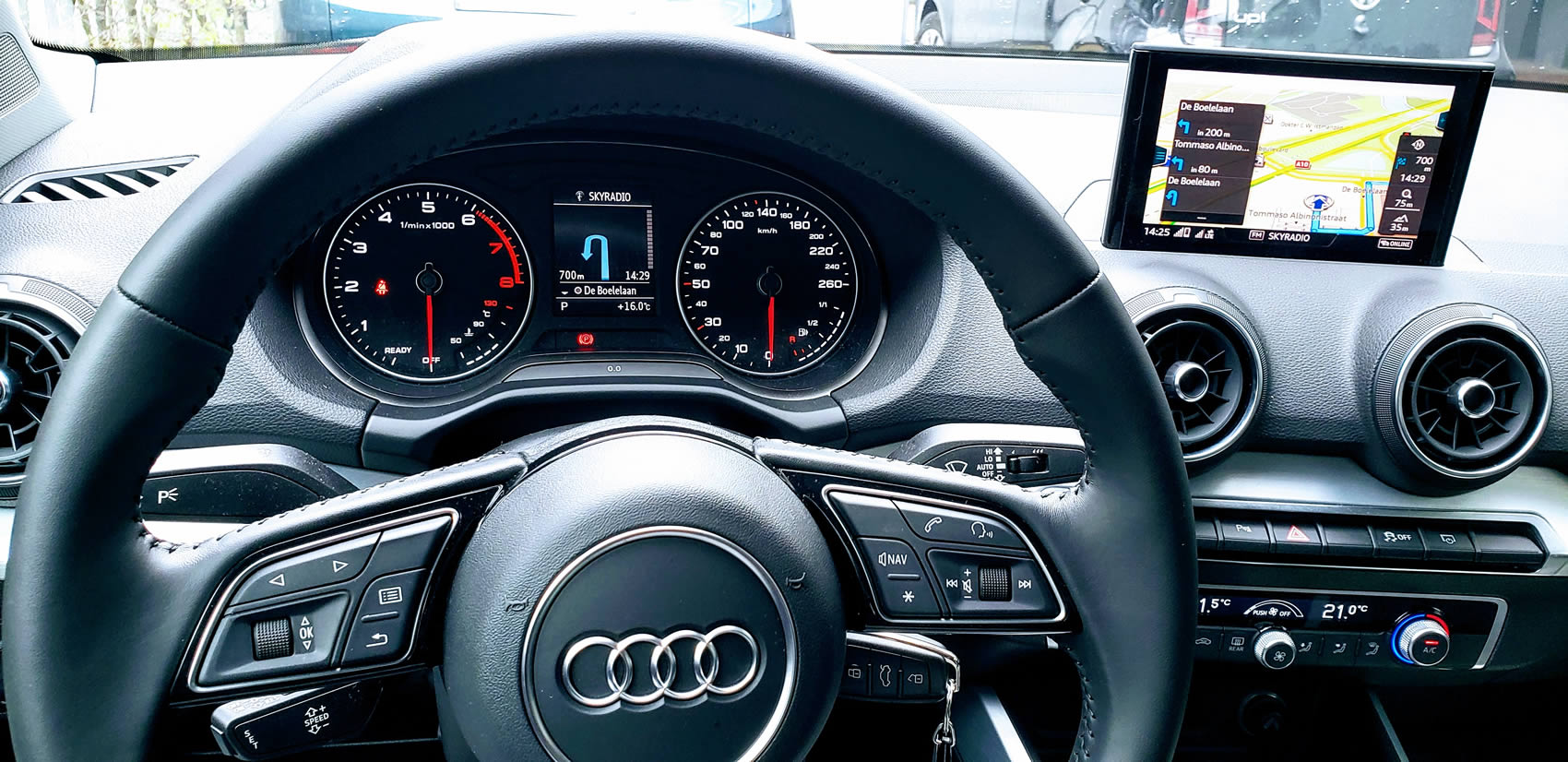 Audi Q2 in Canada? Test-driving the All-new Crossover: Dashboard