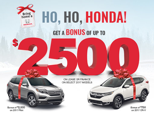 Best 2017 Holiday Car Deals in Montreal - Spinelli Honda