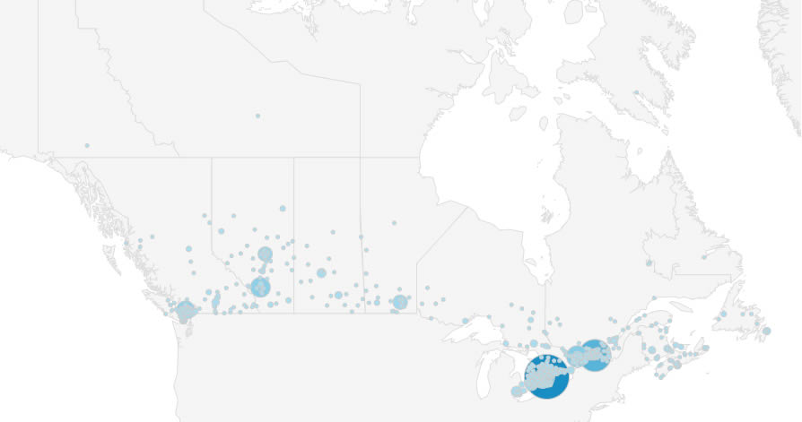 LeaseCosts Canada - Advertise With Us: Audience Location