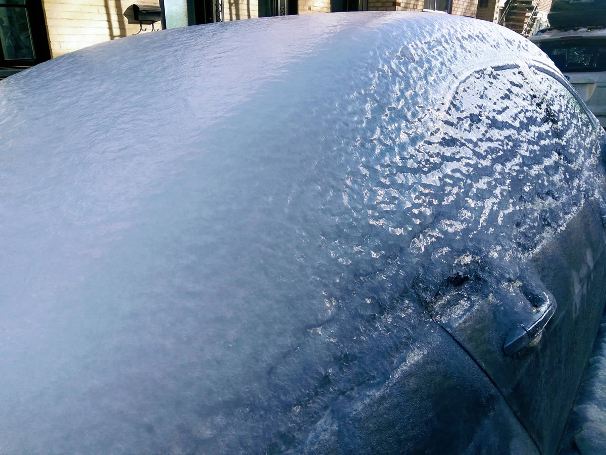 Montreal Freezing Rain January 2018