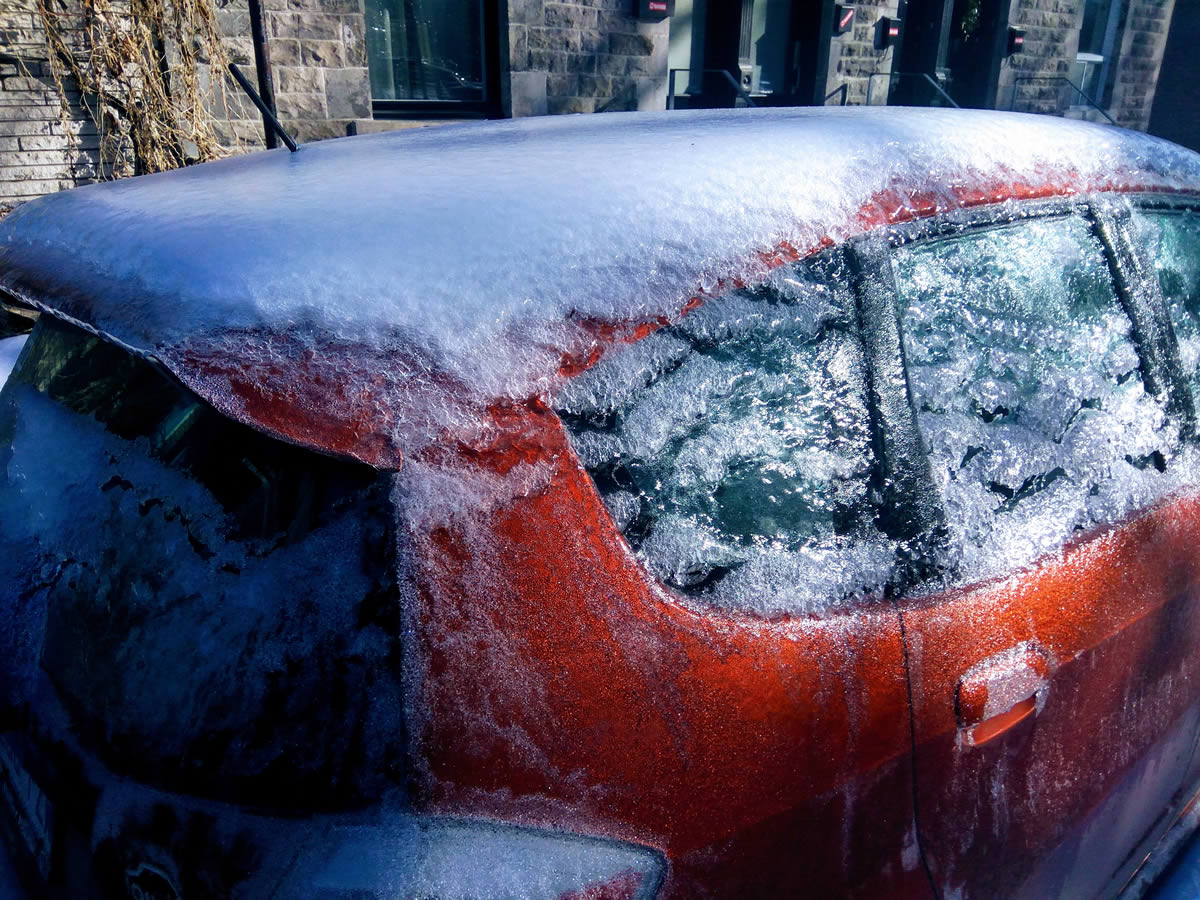 Montreal Freezing Rain January 2018