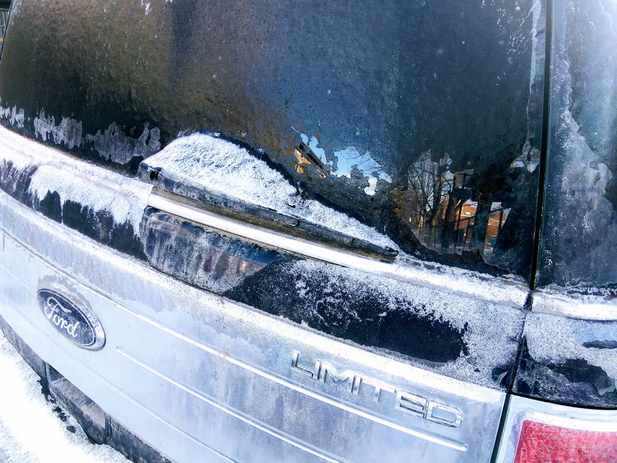 Montreal Freezing Rain January 2018