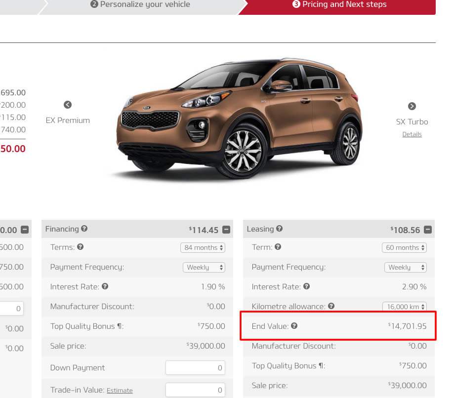 residual value of a car residual value of a car