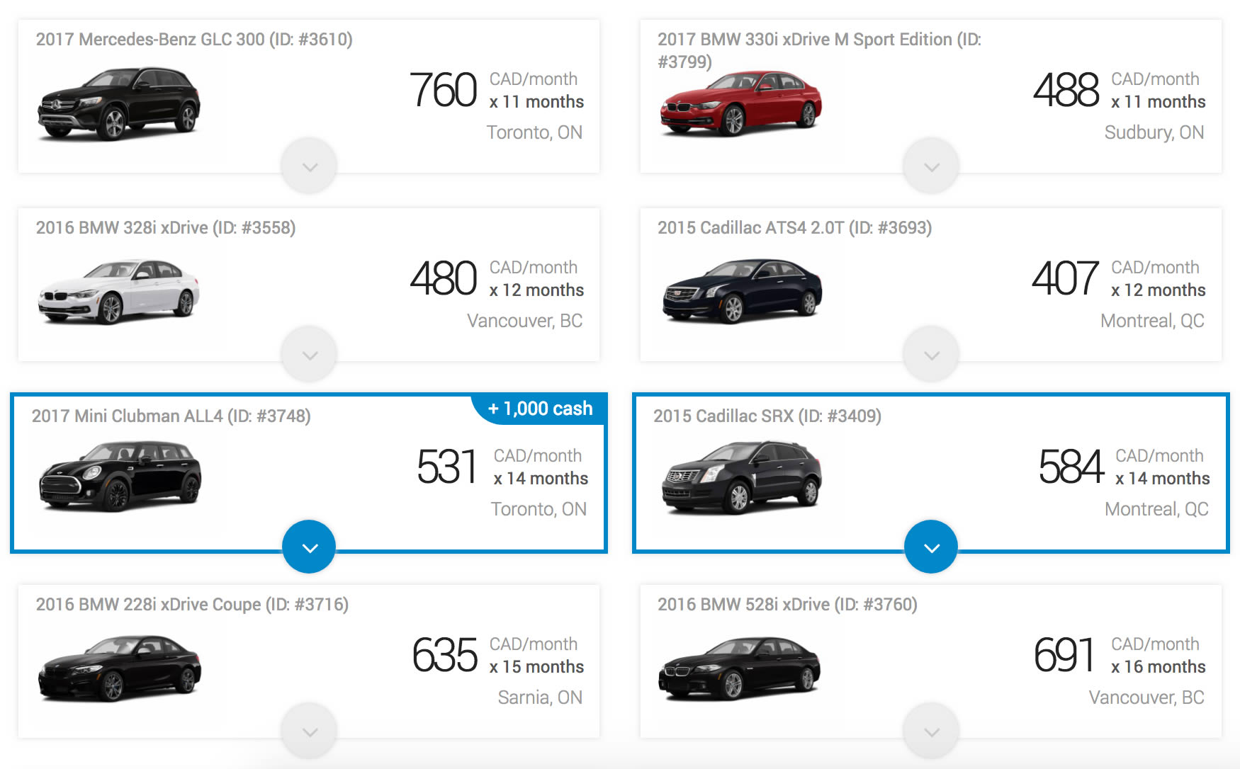 Short Term Car Lease: High End Vehicles