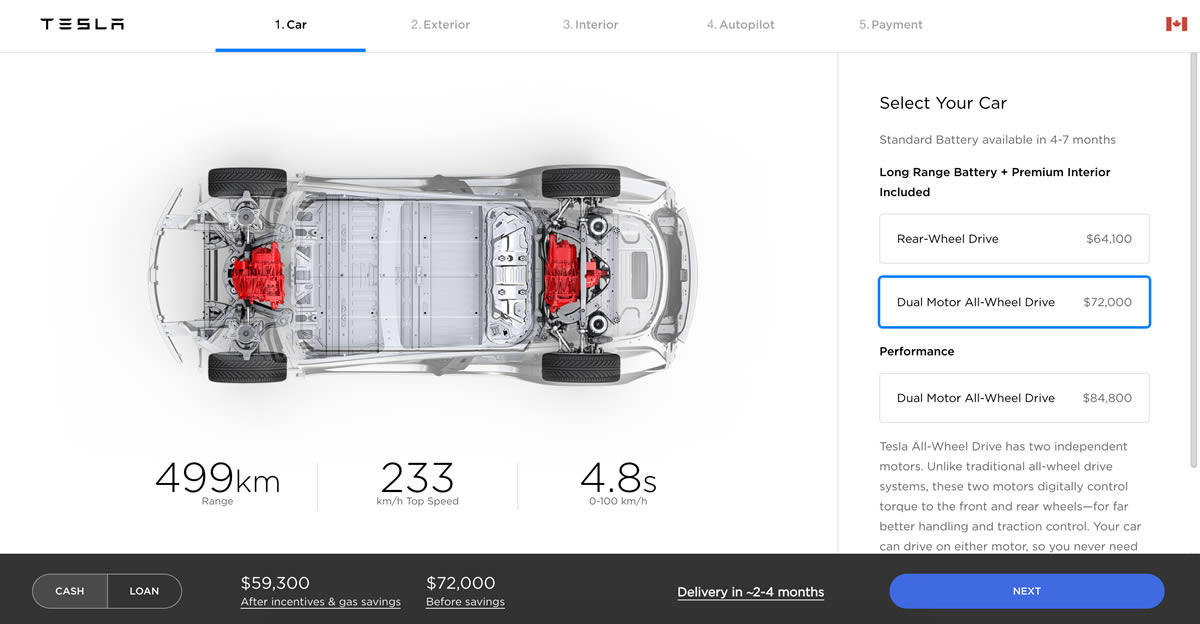 Tesla Canada: Model 3 Production