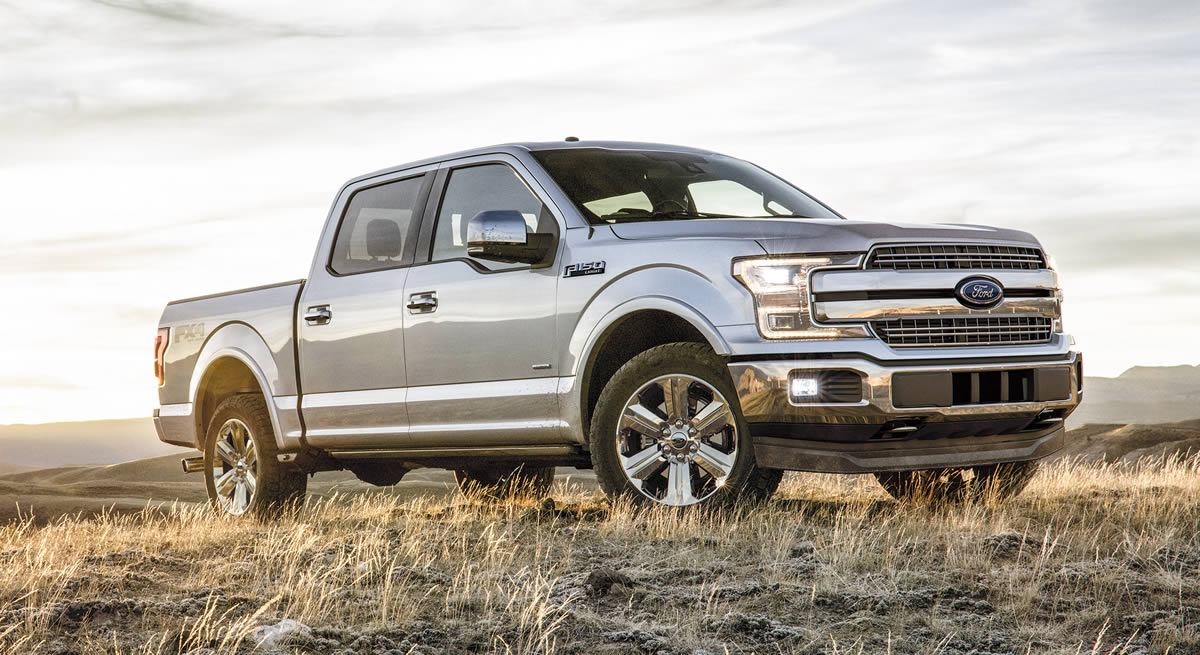 Top Car Brands during 2018 in Canada: Ford F-150