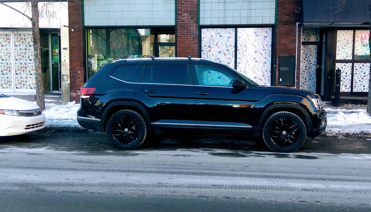 Volkswagen Atlas Sales Canada: Black Colour