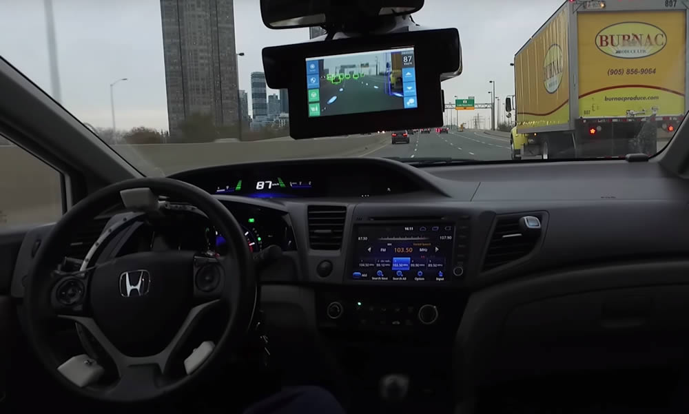 X-Matik Self-Driving: Installed on Honda