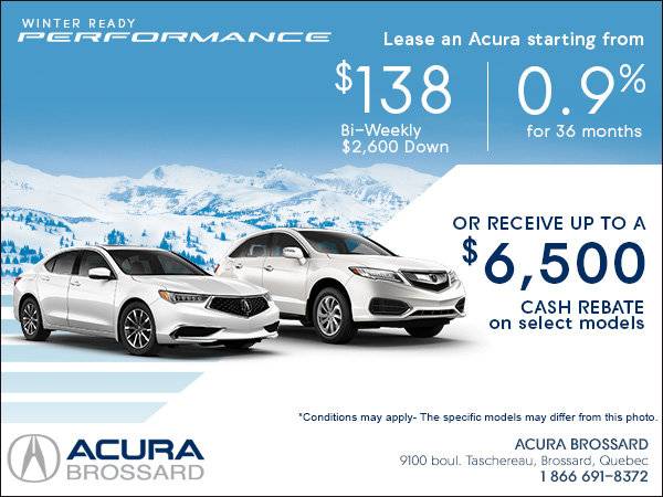 Acura Brossard - Winter Ready Performance!