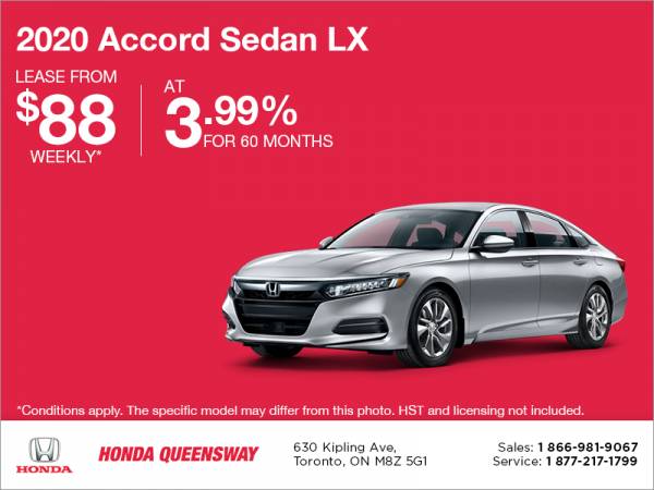 Lakeshore Honda - 2023 Accord 88/week & 0 down