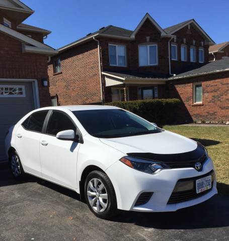 Toyota Lease Takeover In Toronto On 2016 Toyota Corolla