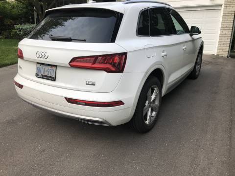 Audi Lease Takeover In Toronto On 2018 Audi Q5 2 0t