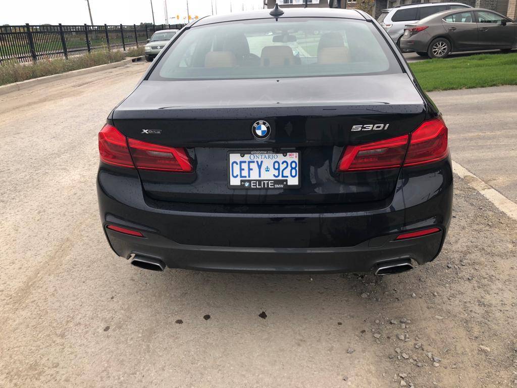 Bmw Lease Takeover In Ottawa On 2018 Bmw 530i Xdrive