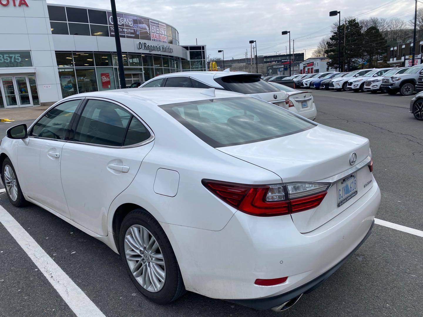 Lexus Lease Takeover in Halifax, NS 2018 Lexus ES350 Automatic 2WD ID