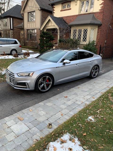 Audi Lease Takeover In Toronto On 2018 Audi S5 Sportback